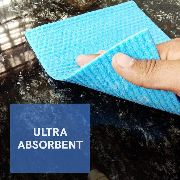 3-piece highly absorbent sponge set.