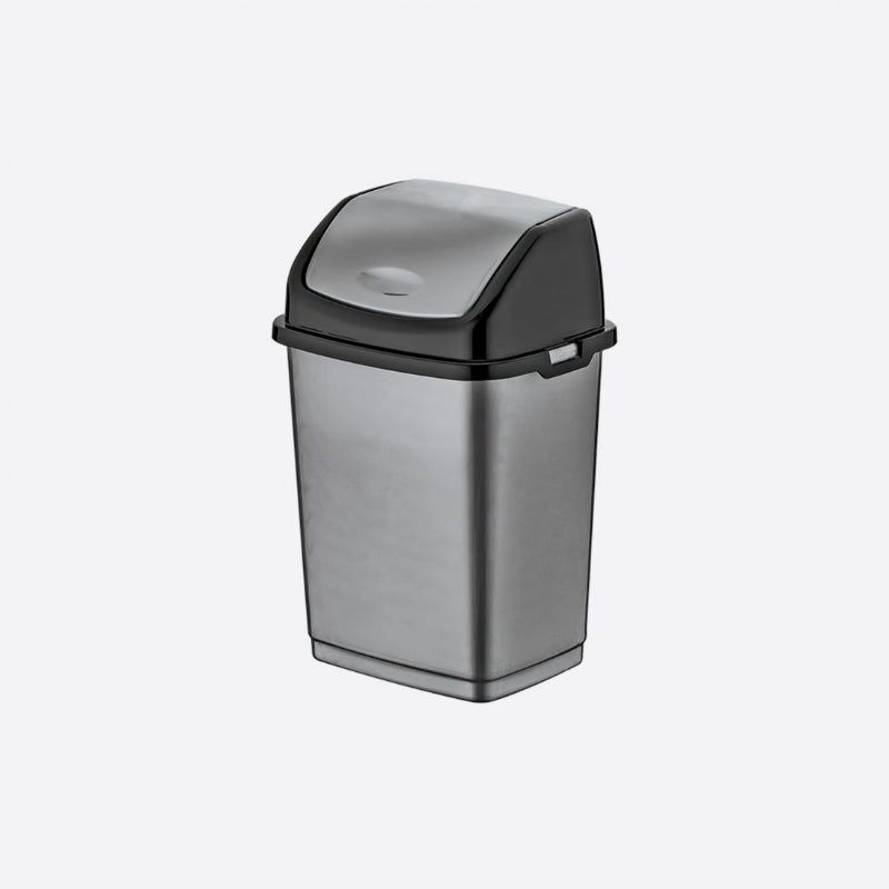 Fantasy 10L Turkish Trash Can with Flip-Top Lid.