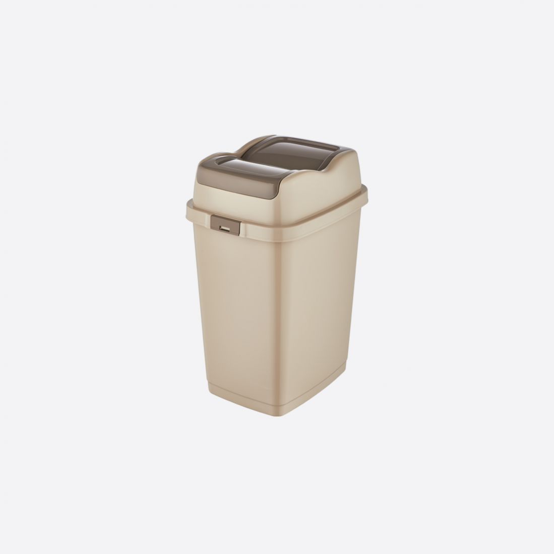 Flip-Top Swing Trash Can – A Stylish Touch for Your Office and Home.