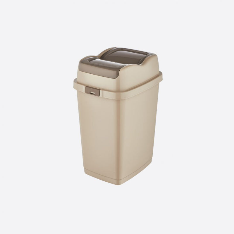 Flip-Top Swing Trash Can – A Stylish Touch for Your Office and Home.