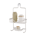 2-Tier Metal Shower Hanging Rack
