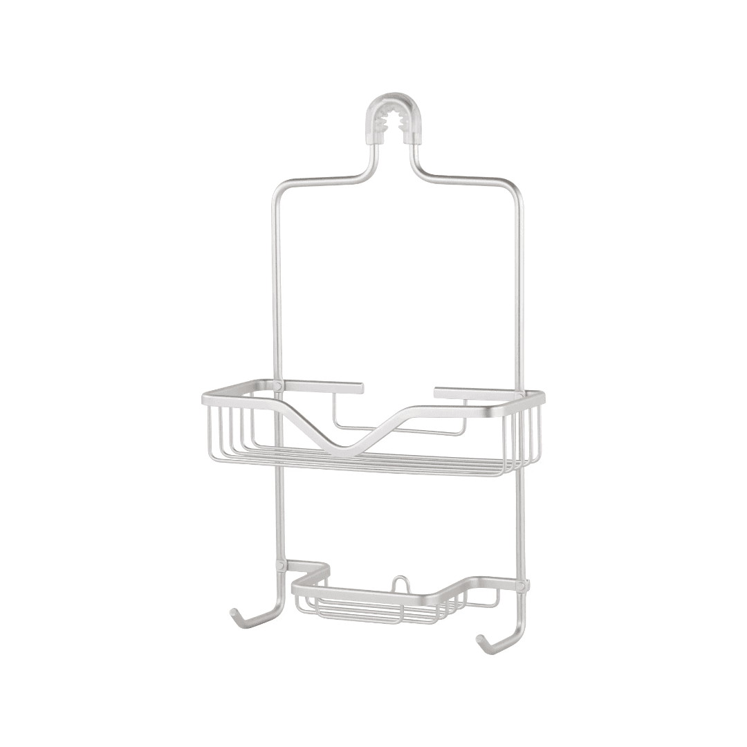 2-Tier Metal Shower Hanging Rack