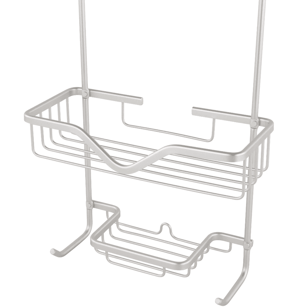 2-Tier Metal Shower Hanging Rack