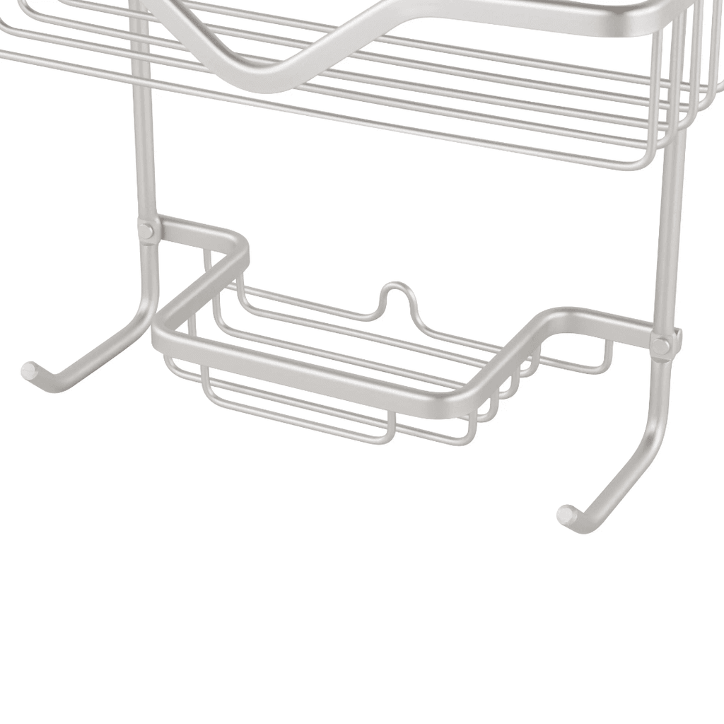 2-Tier Metal Shower Hanging Rack