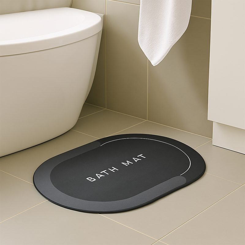 Non-Slip Bathroom Rubber Mat 38*58 cm.