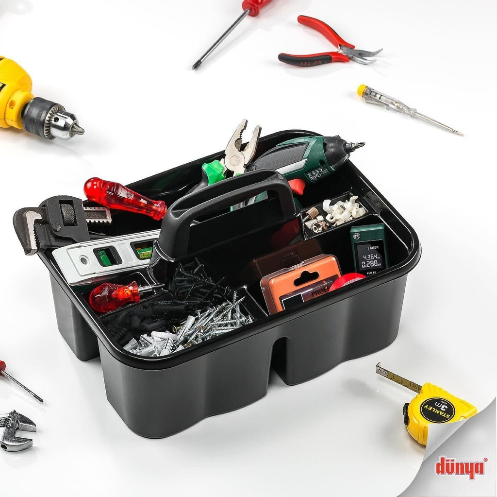 Three-Module Portable Tool Box Organizer.