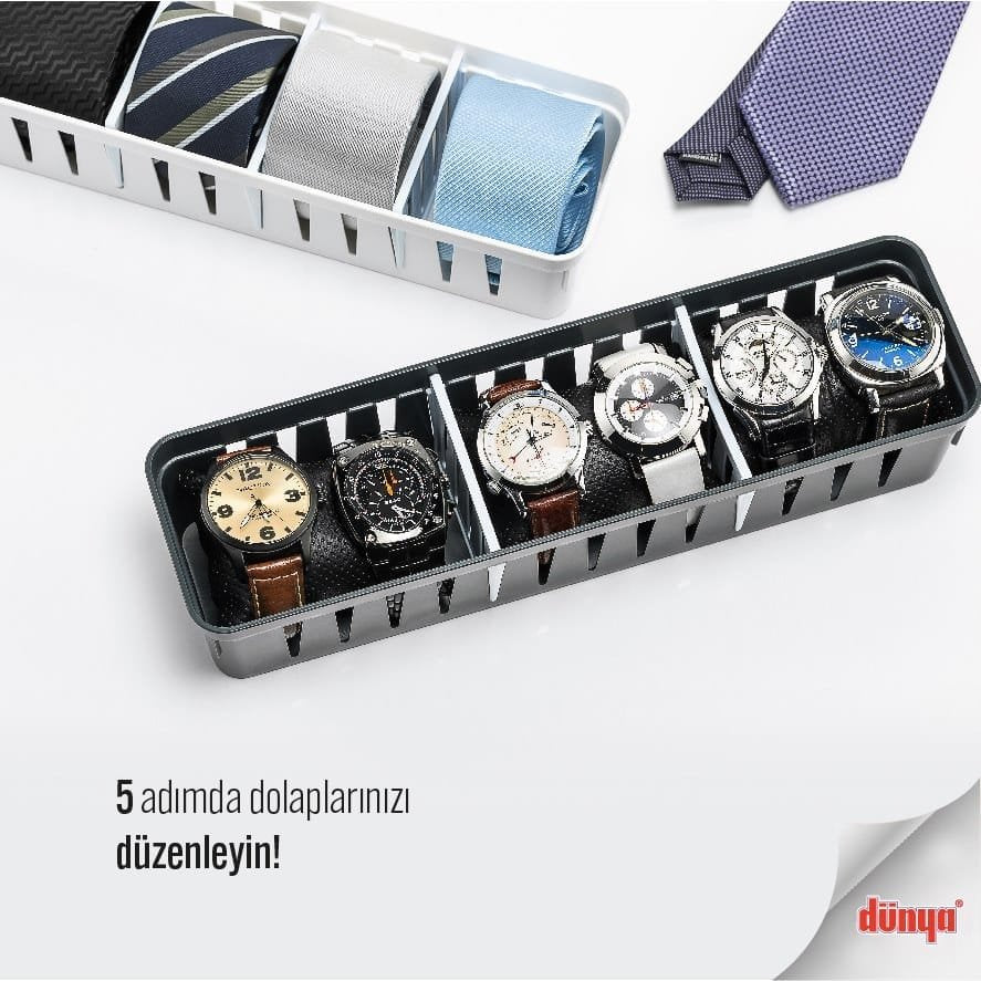 5-Divisions Easly Designed Accessories Box