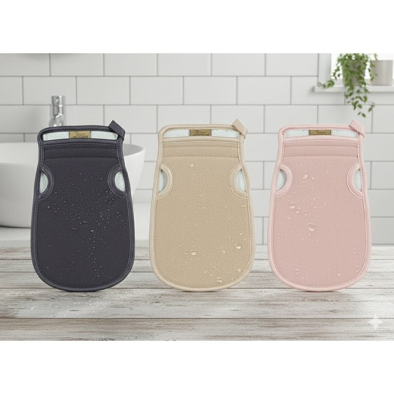 Bath Body Cleaning Scrub Mitt.