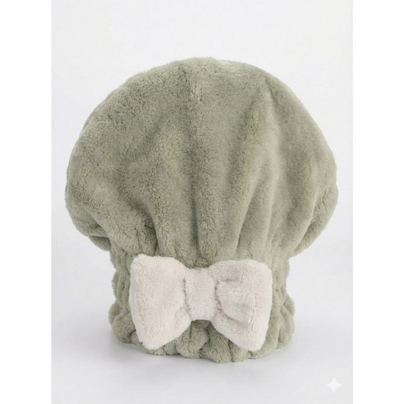 Hair Dryer Bow Cap – A Touch of Elegance and Quick Drying After Showering