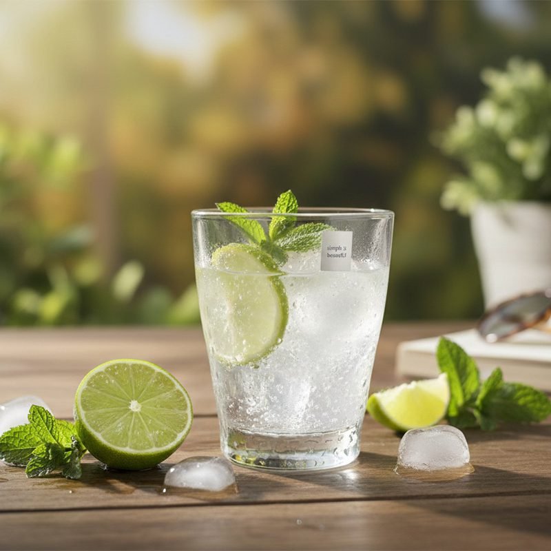 Danny Home 6-Piece 320ml Glass Tumbler Set.