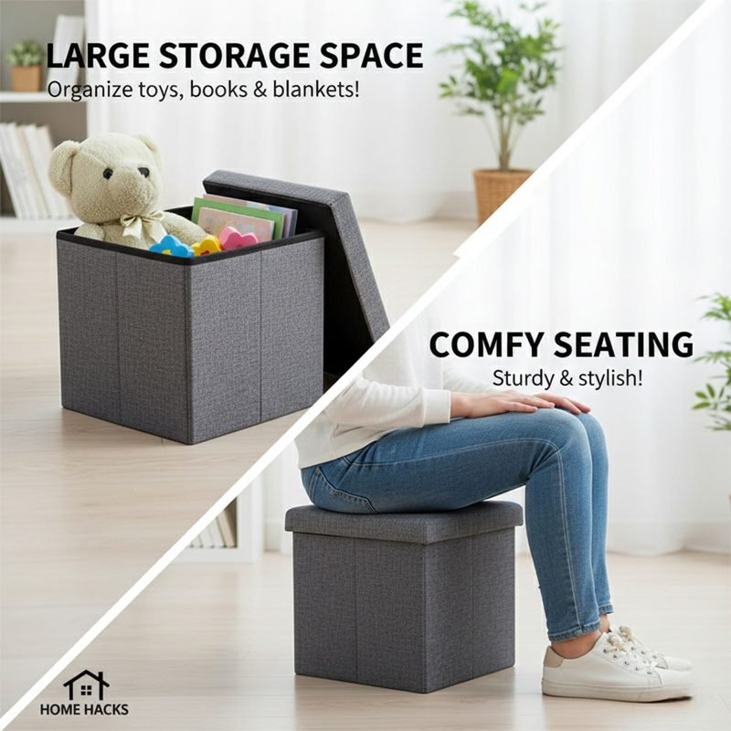 Practical and Elegant Storage Box – 25 x 25 cm.