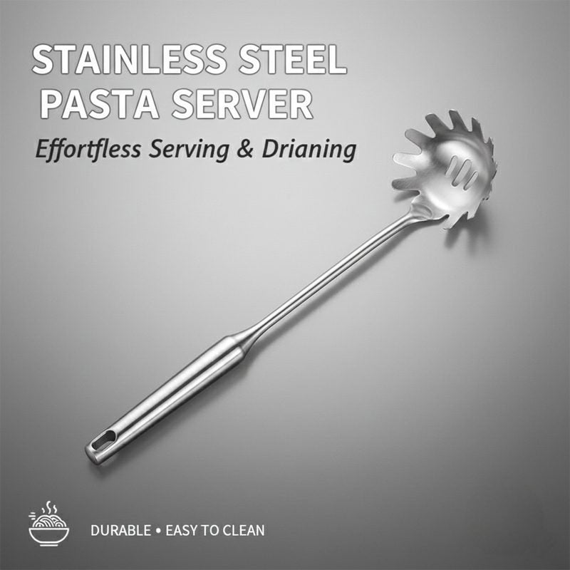 Elegant Stainless Steel Cooking Pasta Fork.