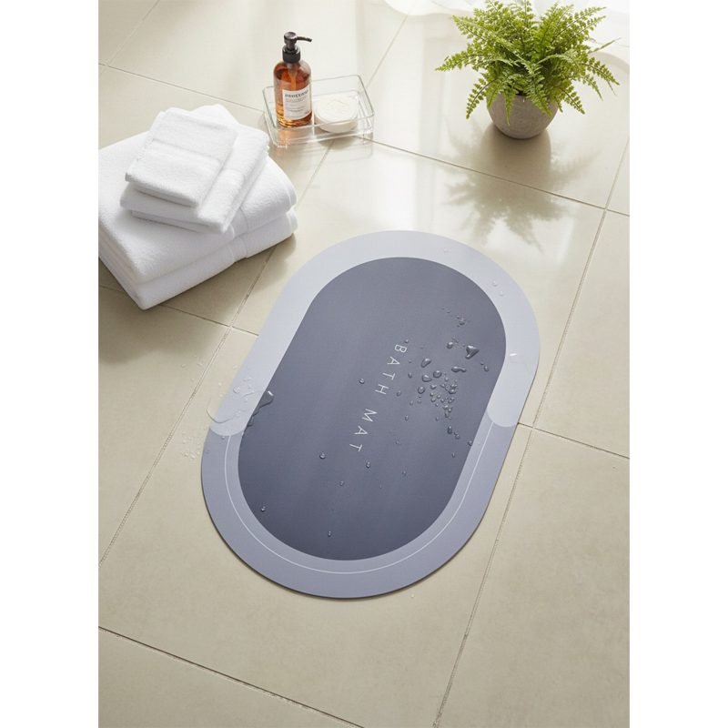 Non-Slip Bathroom Rubber Mat 38*58 cm.
