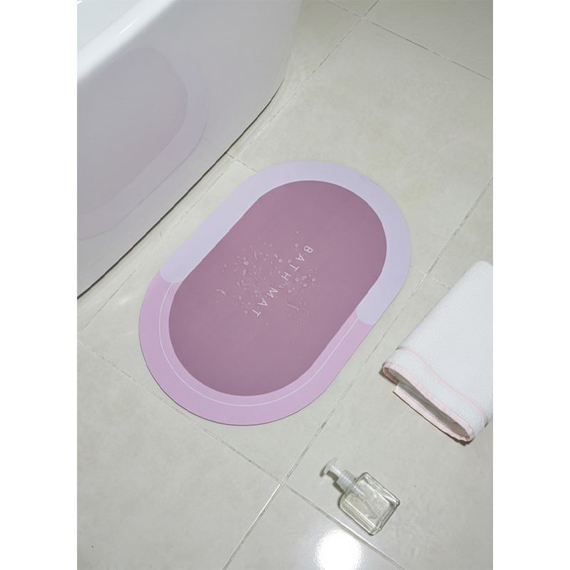 Non-Slip Bathroom Rubber Mat 38*58 cm.