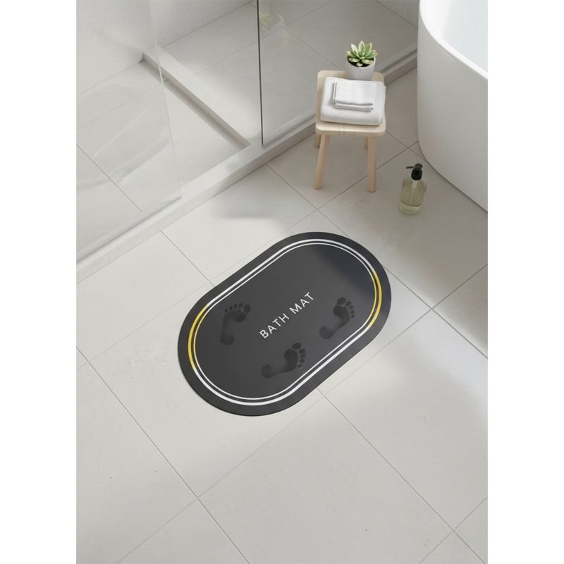 Non-Slip Bathroom Rubber Mat 38*58 cm.