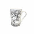 Winter Trees Porcelain Mug - 400ml.