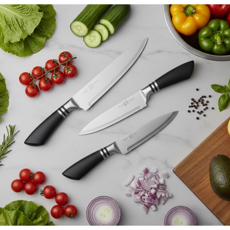 Professional Chef's Knife - Your Secret Weapon for a Modern Kitchen.