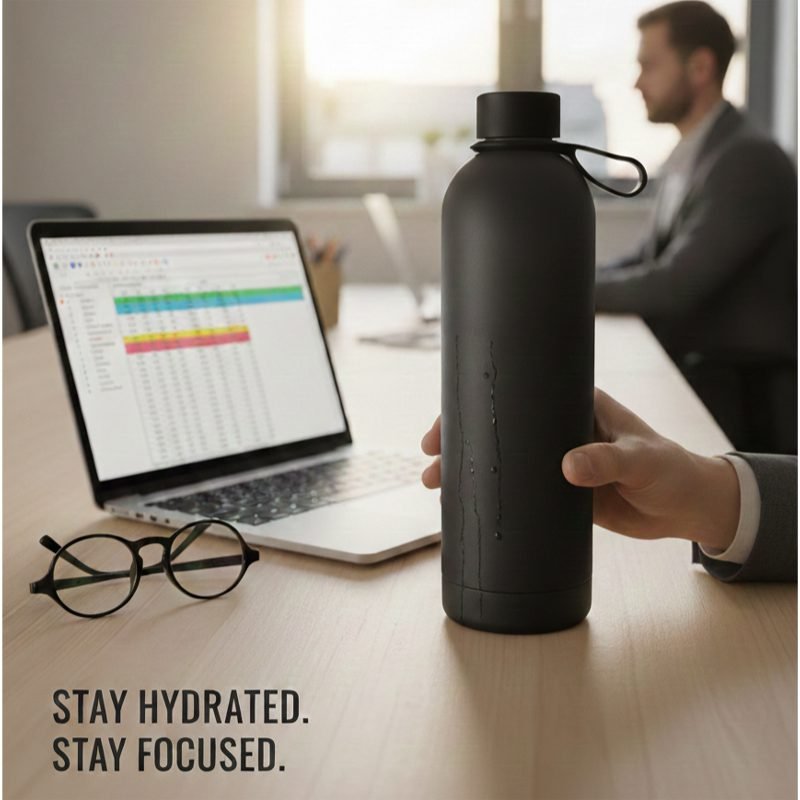 The Ultimate Stainless Steel Water Bottle: Your Healthy Companion Every Step of the Way