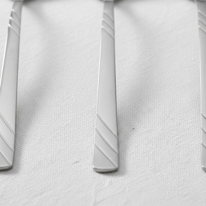 6-Piece  -18/10 Stainless Steel Spoon Set (Available in Two Sizes).