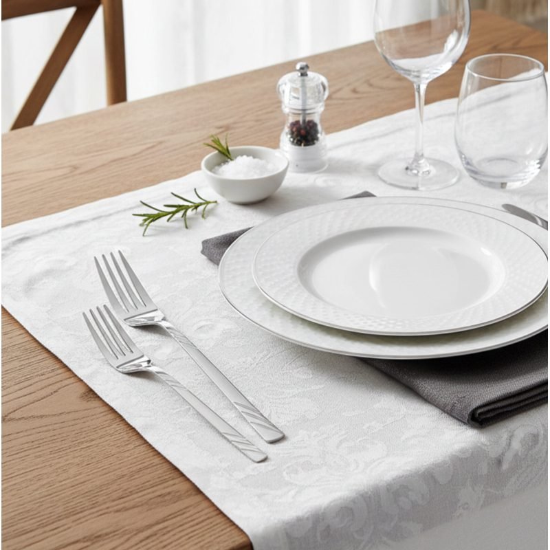 Luxury 6-Piece Stainless Steel Fork Set - 18/10 Stainless Steel (Available in Two Sizes)