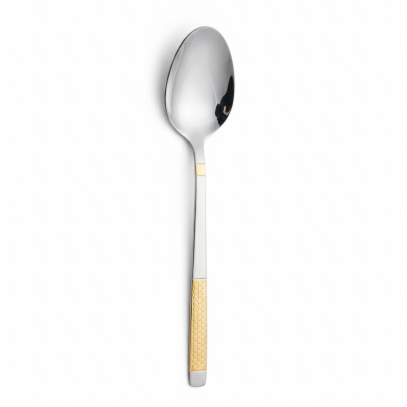 Golden Grip 6-Piece 18/10 Stainless Steel Cutlery Set – A Blend of Luxury and Durability