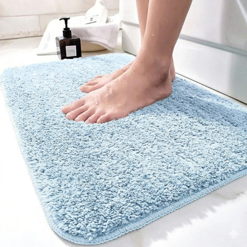 Plush x Rubber Mat – Comfort and Elegance with Every Step.