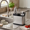 Smart 3-in-1 Stainless Steel Knife and Cutlery Holder