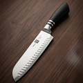 8-Inch Professional Chef Knife – Available with Wood or Metal Handle