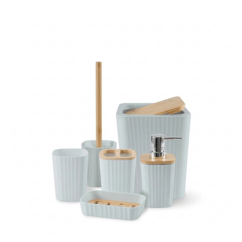 Modern Bathroom Accessory Set (6 Pieces) - A Stylish and Practical Touch for Your Home