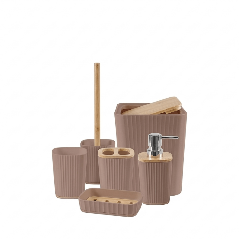Modern Bathroom Accessory Set (6 Pieces) - A Stylish and Practical Touch for Your Home