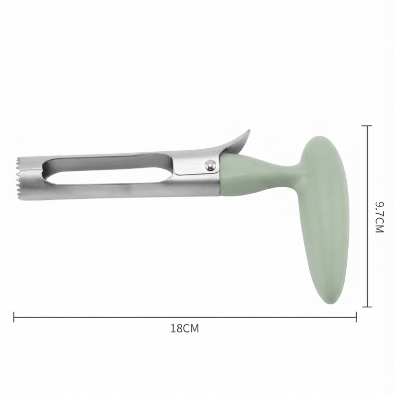 Professional fruit and apple corer with a comfortable handle