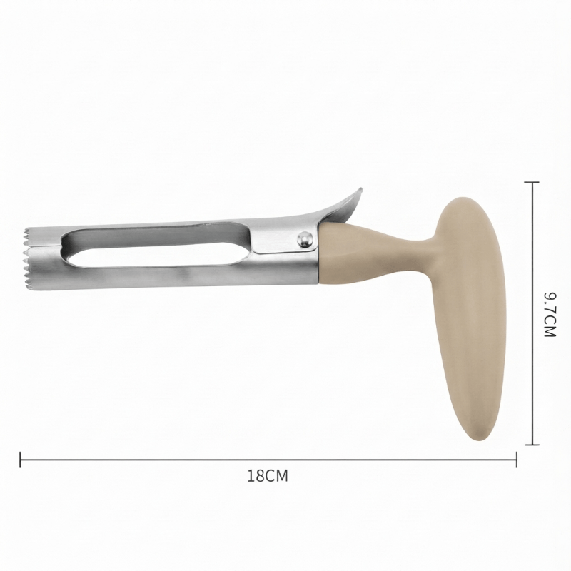 Professional fruit and apple corer with a comfortable handle