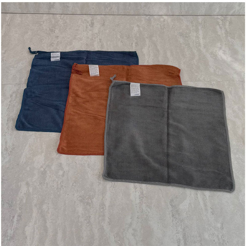 3-Piece Set 35x35 cm Microfiber Cleaning Towels
