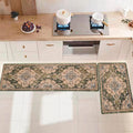 Non-Slip Kitchen PVC 2 Mats (44 * 150-44 * 75 cm).