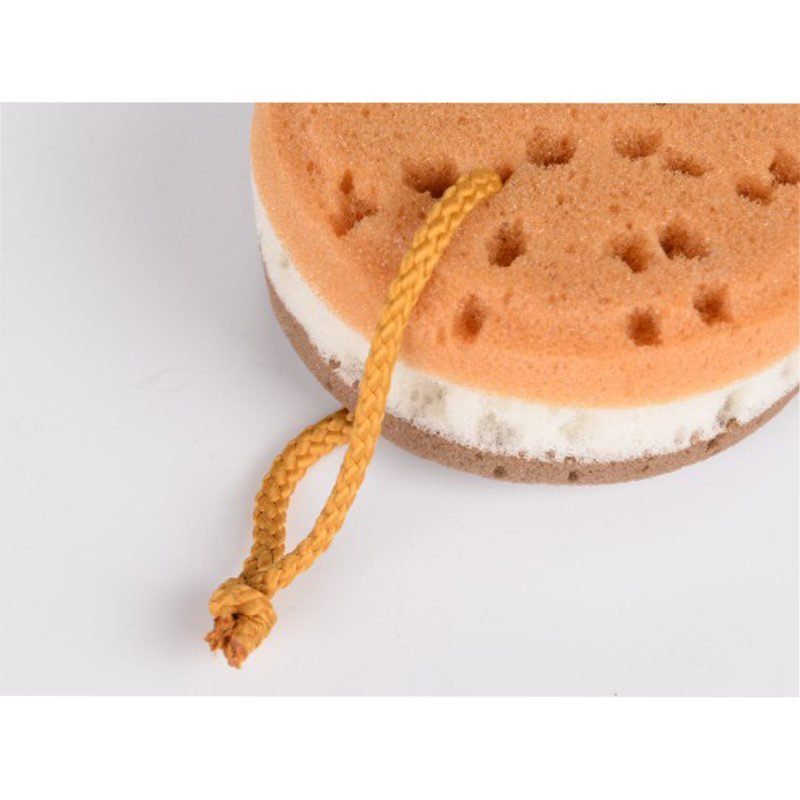 Soft Round Bath Loofah with Rich Lather.