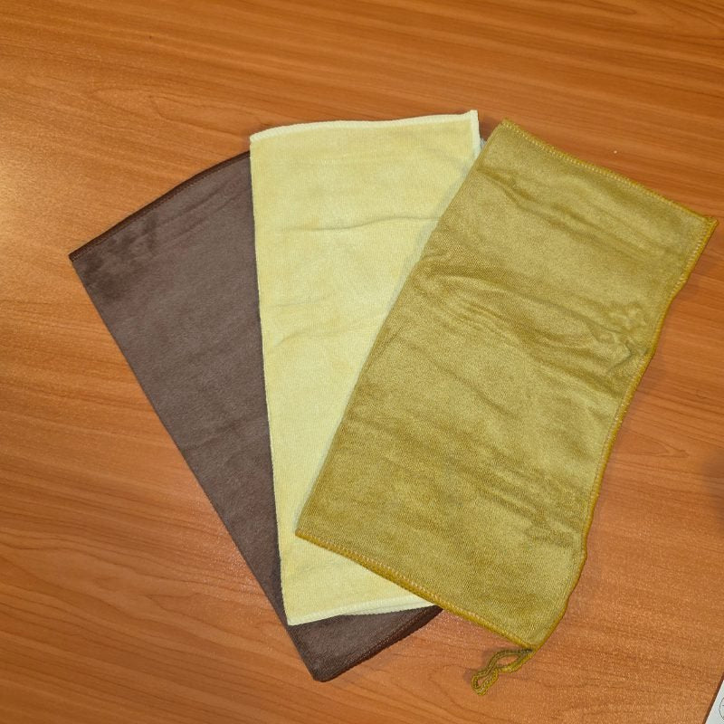 3-Piece Set 35x35 cm Microfiber Cleaning Towels