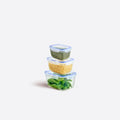 Premium Turkish Food Storage Container Set – 3 Pieces (1000-1800-3000 ml)