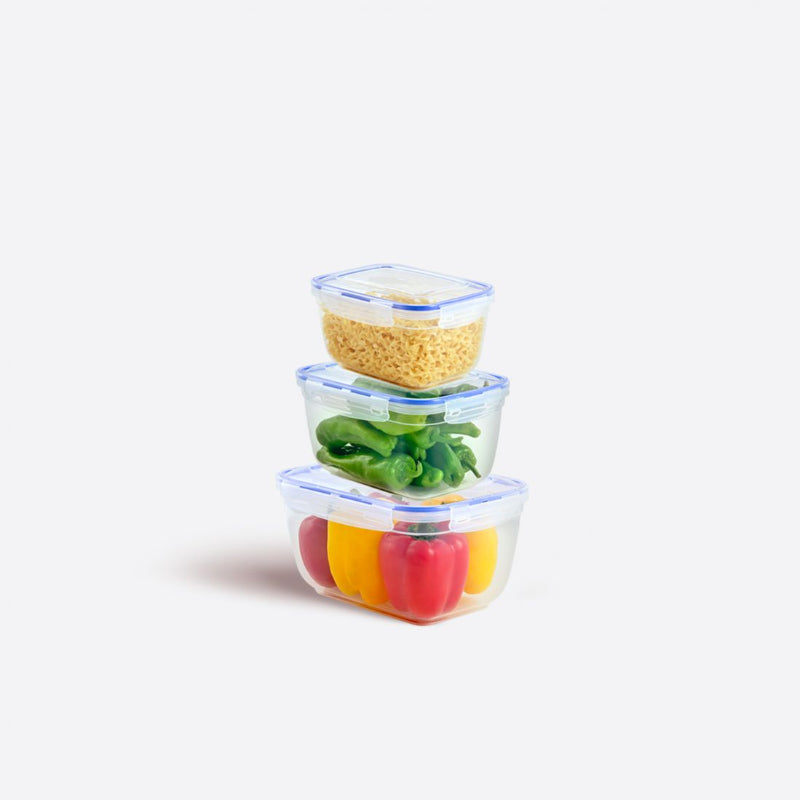 Premium Turkish Food Storage Container Set – 3 Pieces (1800-3000-5000 ml)
