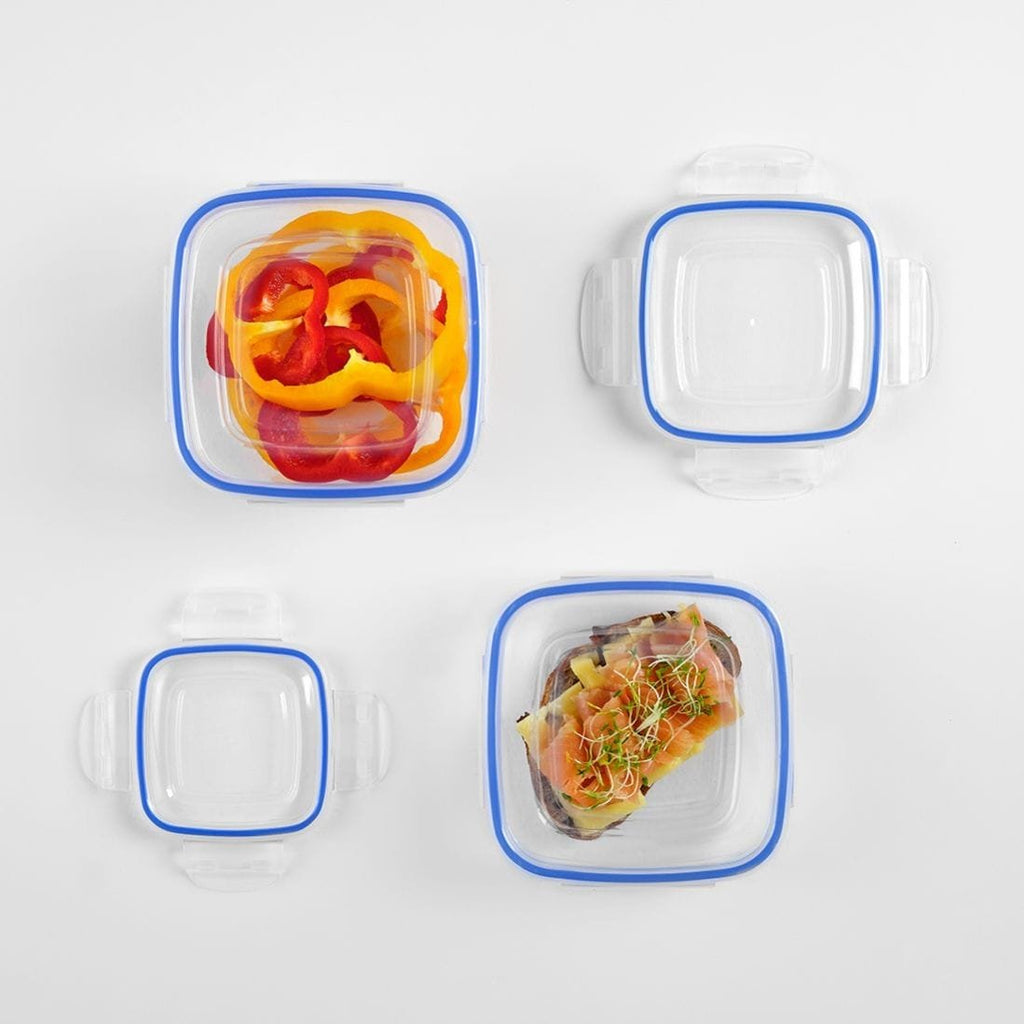 Squared 5-Piece Plastic Cans Set