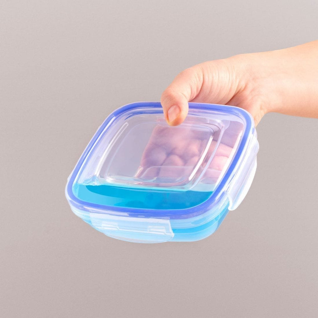 Squared 5-Piece Plastic Cans Set