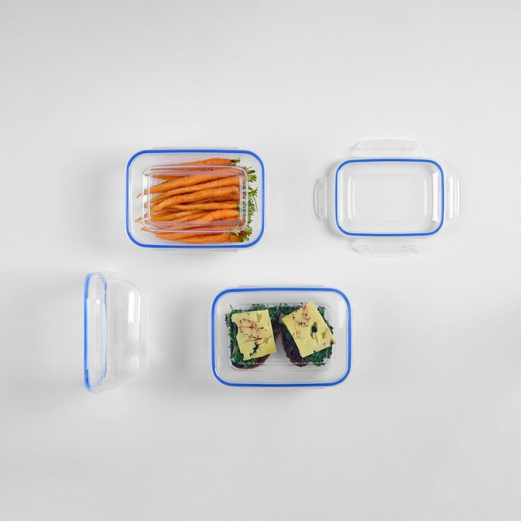 Rectangular 5-Piece Plastic Cans Set