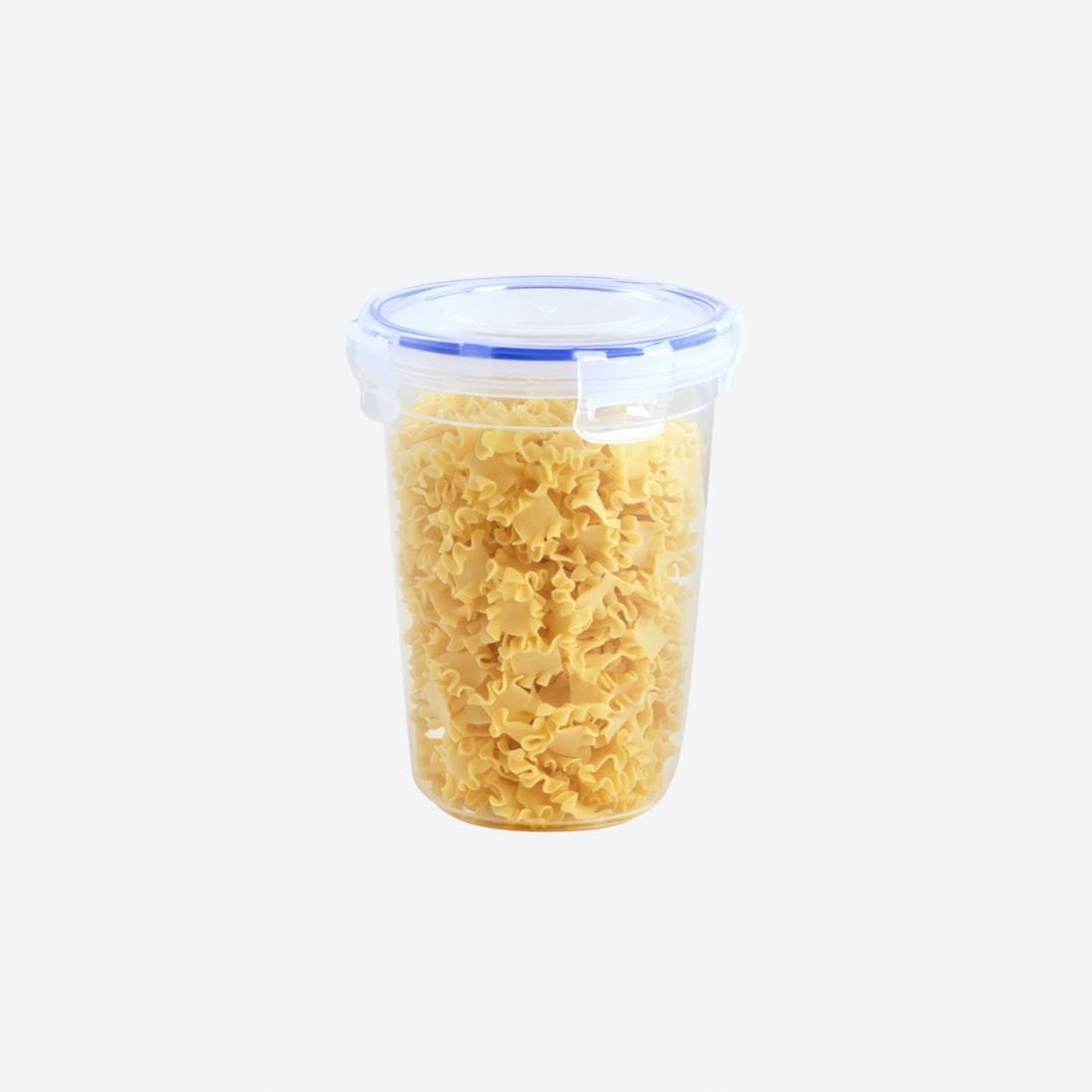 Circular Clear Storage Box With Lid.