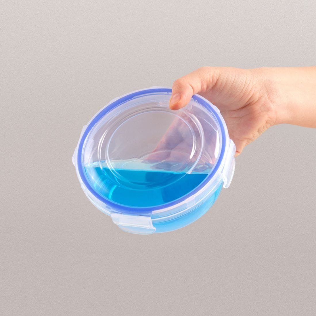 Circular 4-Piece Plastic Cans Set