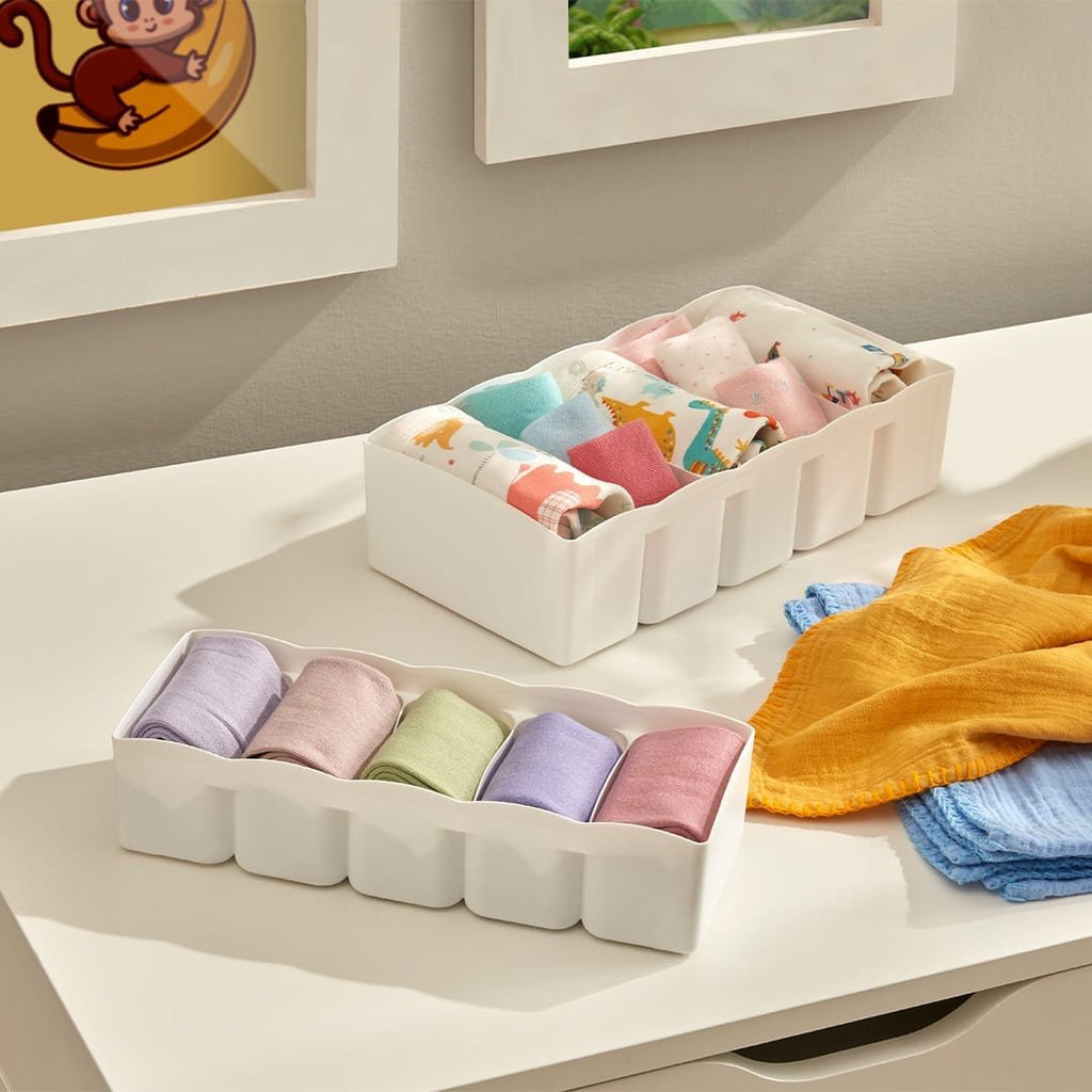 5-Divisions Fixed Accessories Box