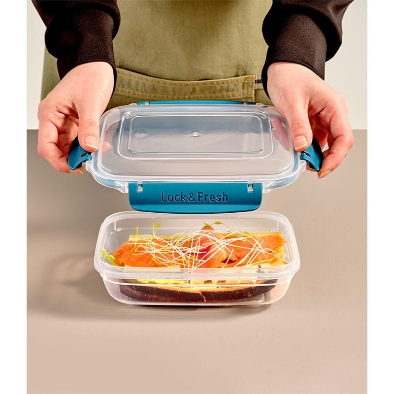 Rectangular 5-Piece Plastic Cans set