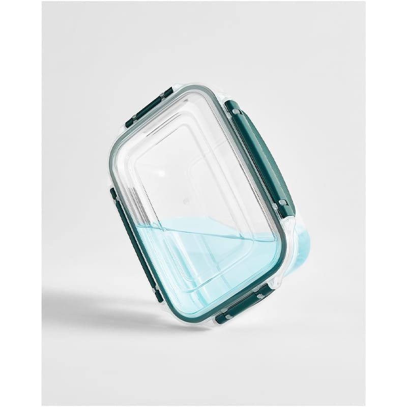 Rectangular 4-Piece Plastic Cans Set