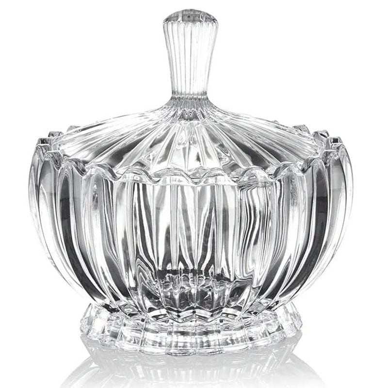 Luxury Crystal Bonbonniere - 15.3 x 17 x 11.3 cm.
