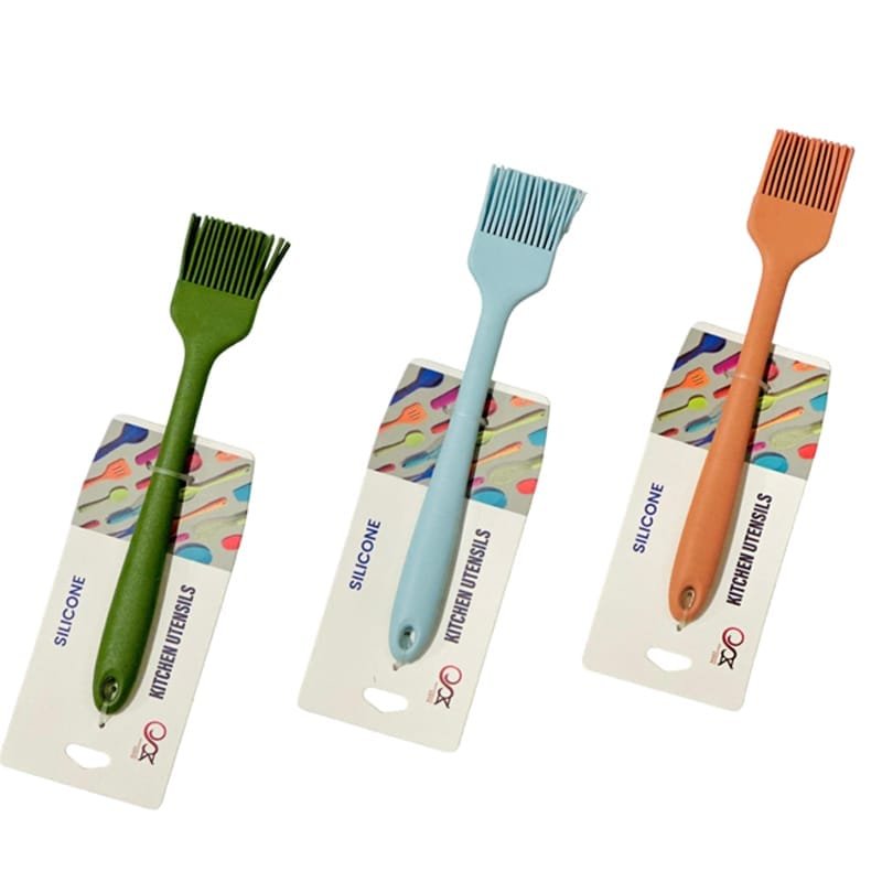 Small Colored Silicone Cooking Brush.