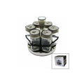 360° Rotating Spice Storage Rack 6-Piece Set.