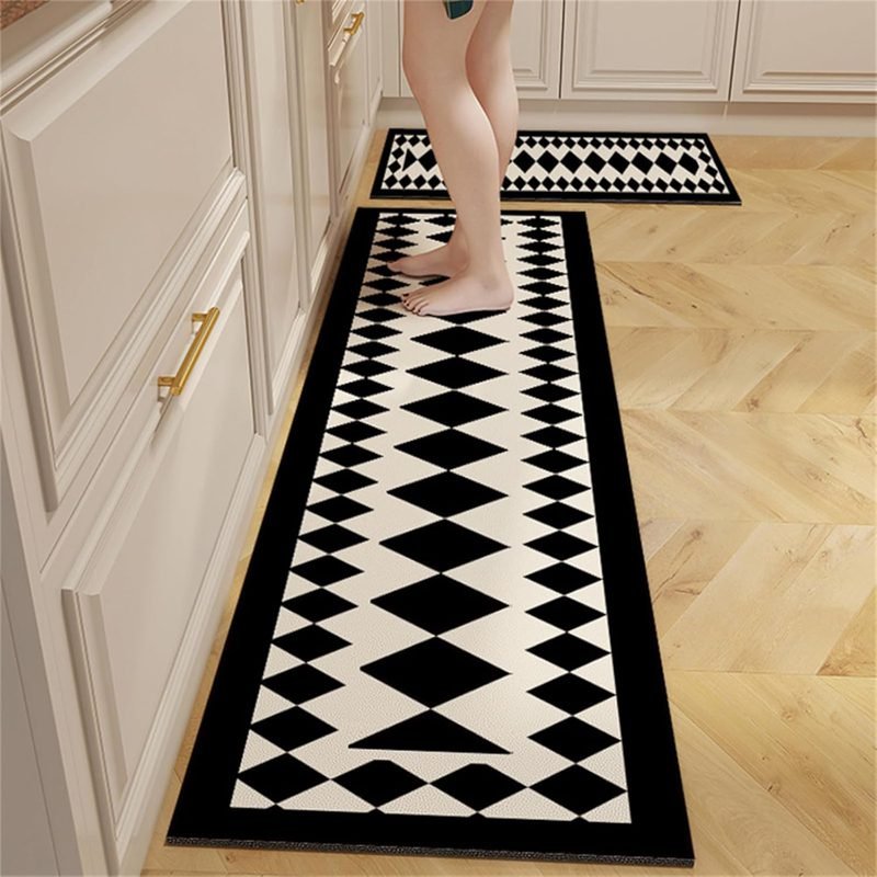 Non-Slip Kitchen Rubber Mat 2-piece Set (40*60 - 40*120)